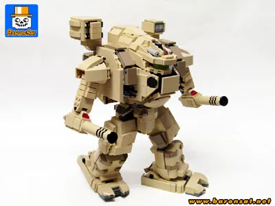 MBR-04 Tomahawk Mech Battloid Destroid Lego moc model